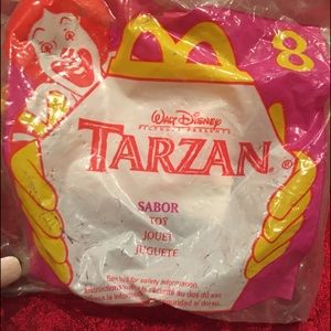1999 Disney Tarzan HAPPY MEAL Toy Sabor Tooth